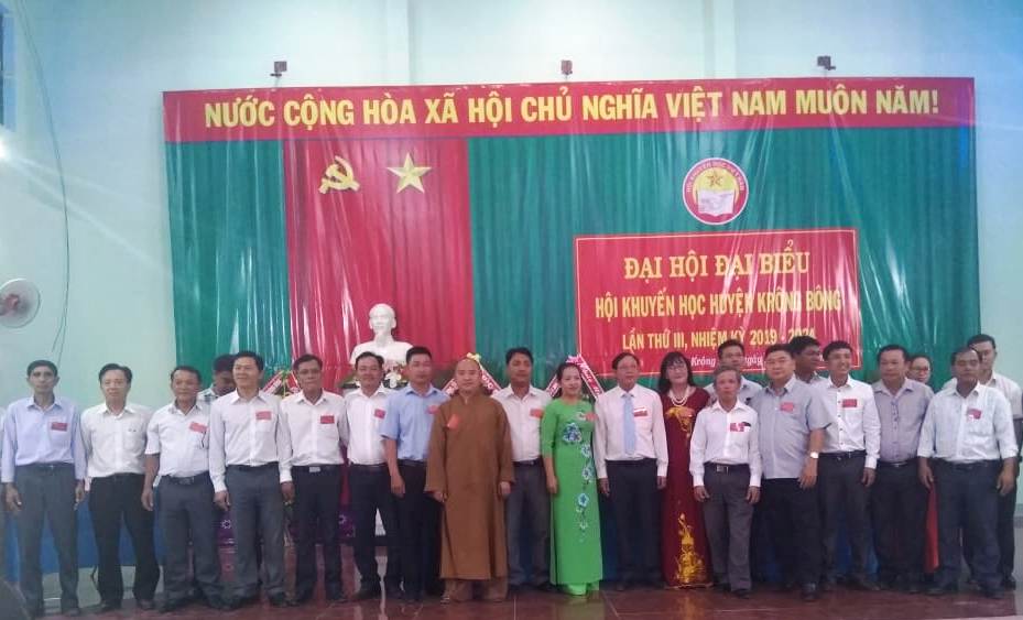 Đại hội đại biểu Hội khuyến học huyện Krông Bông nhiệm kỳ 2019- 2024