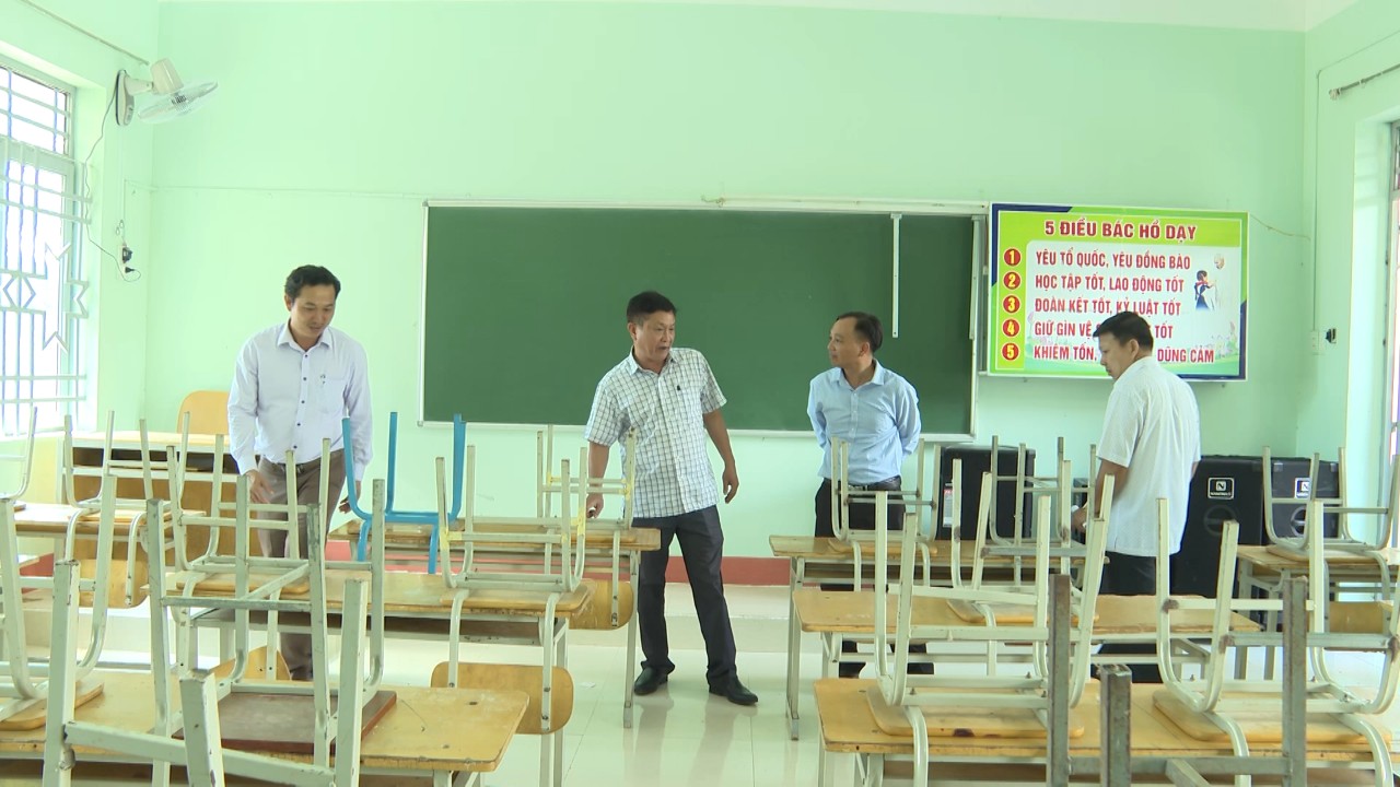 Huyện Krông Bông sẵn sàng cho năm học mới