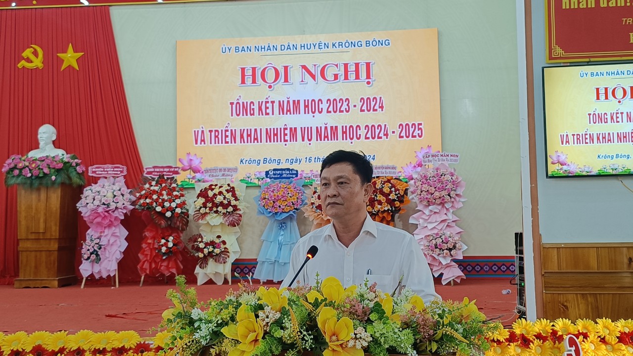 Hội nghị tổng kết năm học 2023 -2024 và triển khai nhiệm vụ năm học 2024 -2025