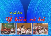 UBND huyện thông tin, trả lời ý kiến của cử tri sau kỳ họp thứ 11, HĐND tỉnh khóa IX