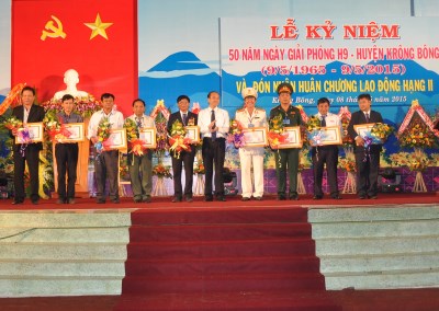 Kỷ niệm giải phóng H9 - Huyện Krông Bông, 53 năm một chặng đường