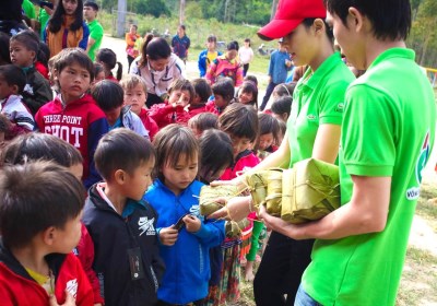 CHƯƠNG TRÌNH “BÁNH CHƯNG XANH TẶNG HỌC SINH NGHÈO MIỀN NÚI NĂM 2018”