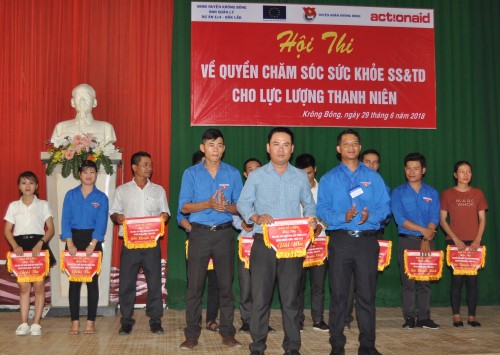 Huyện đoàn Krông Bông tổ chức hội thi tìm hiểu sức khỏe sinh sản năm 2018.