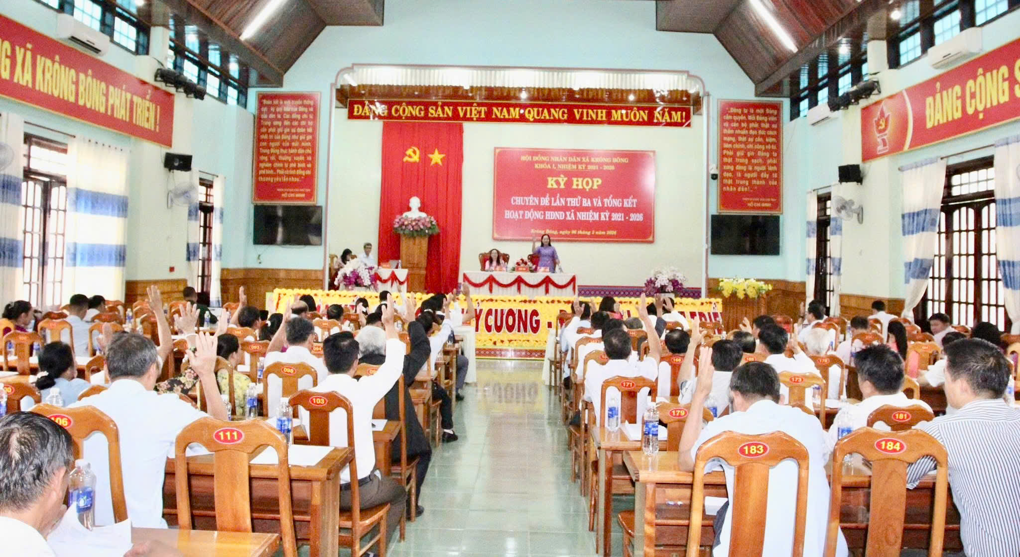 HĐND xã Krông Bông phát huy vai trò cơ quan quyền lực nhà nước ở địa phương trong nhiệm kỳ 2021–2026