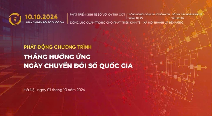 Bộ TTTT phổ cập bộ nhận diện Ngày Chuyển đổi số quốc gia 2024