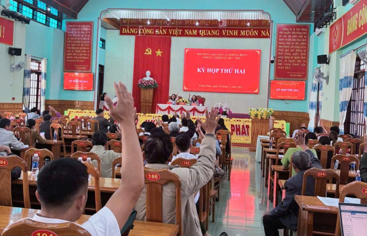 Thường trực Hội đồng nhân dân xã Krông Bông ban hành Kế hoạch tiếp xúc cử tri sau kỳ họp thứ Hai với đại biểu Hội đồng nhân dân xã khóa I, nhiệm kỳ 2021 – 2026