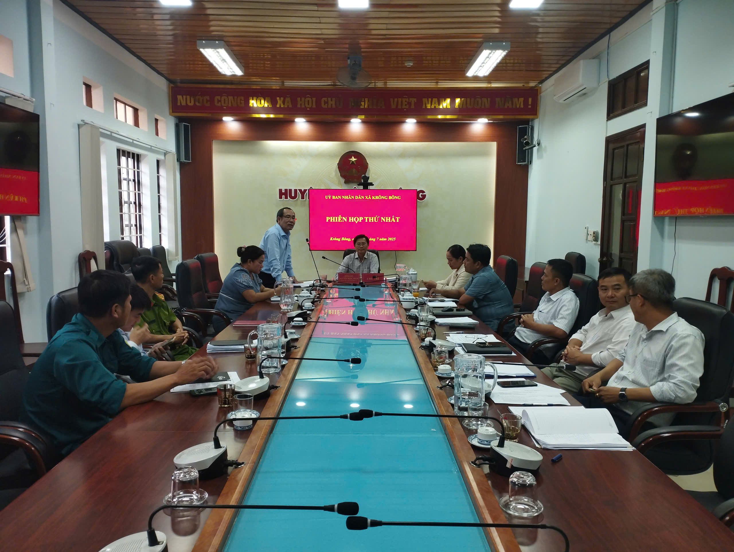 Ngày đầu thành lập xã Krông Bông